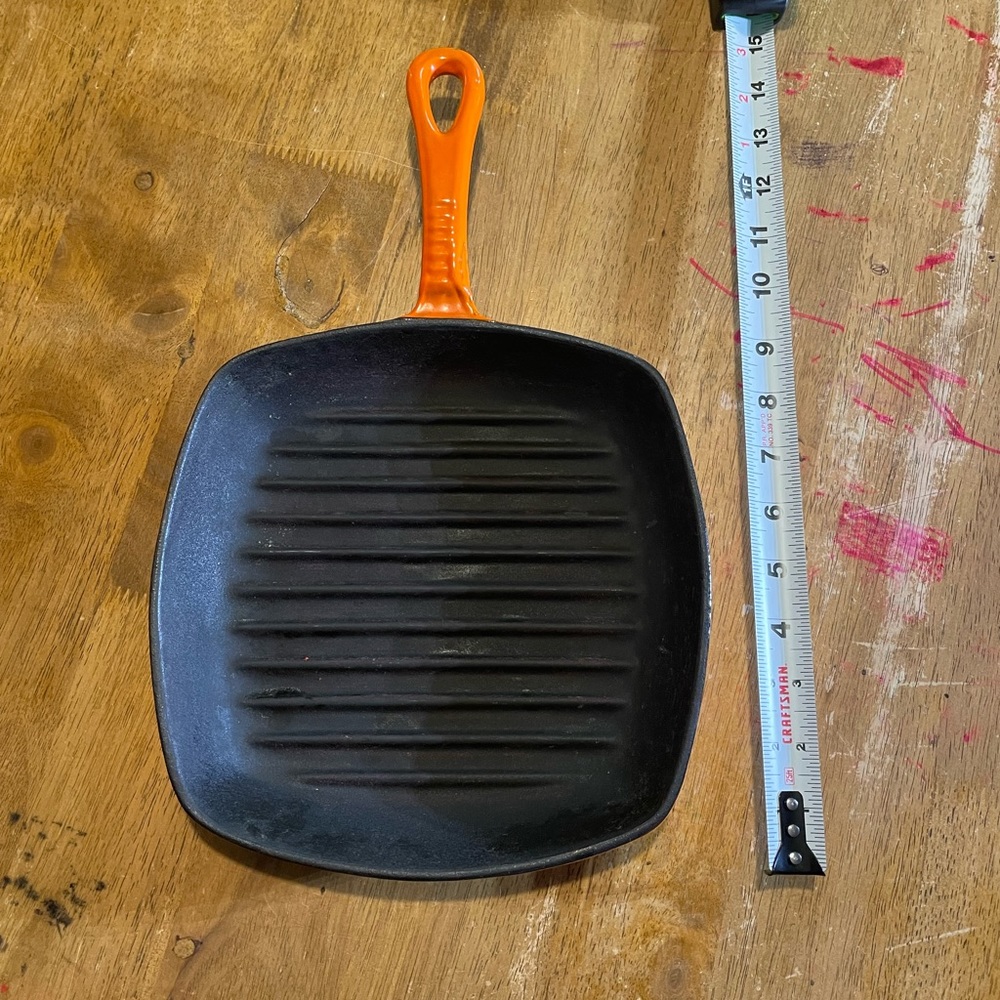 Aaron Sanchez Cast Iron Grill Pan